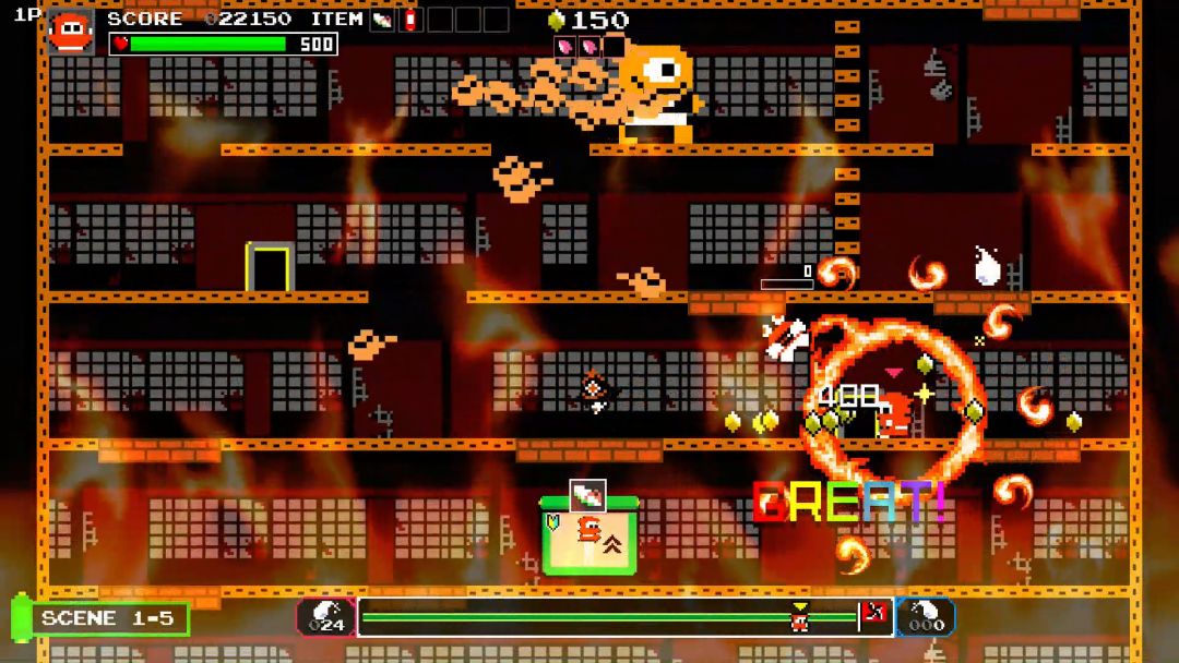 Ninja JaJaMaru: The Great Yokai Battle + Hell游戏截图