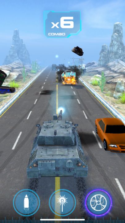 Tank Rush Clash!游戏截图