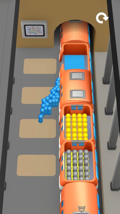 Subway Master - Sort the Crowd游戏截图