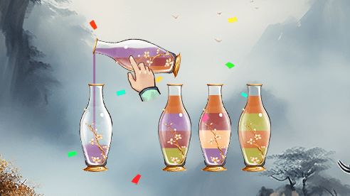 水排序拼图游戏截图