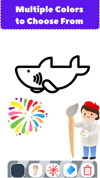 Animal Coloring - Kids游戏截图
