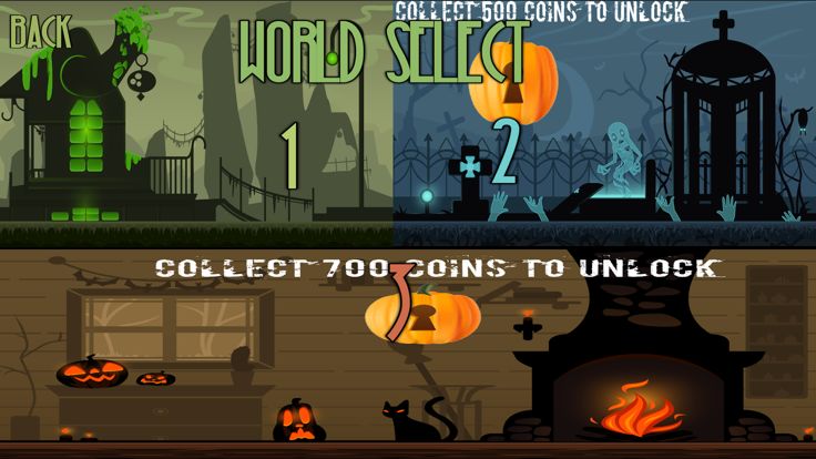 Jack Run Halloween Hunted Land游戏截图