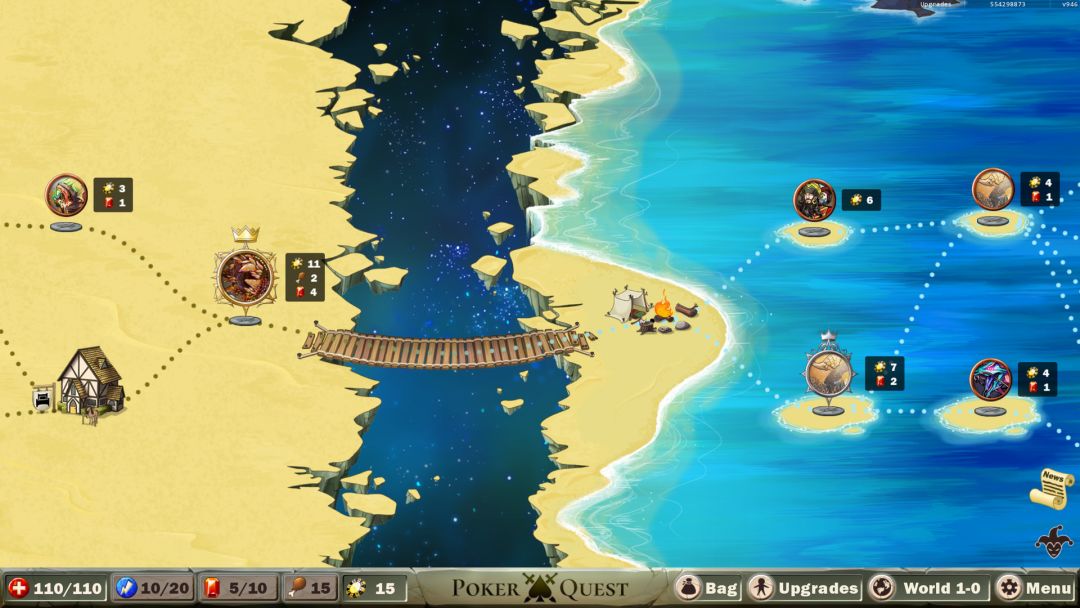 Poker Quest: Swords and Spades游戏截图