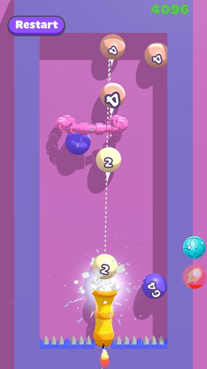 Cannon 2048游戏截图