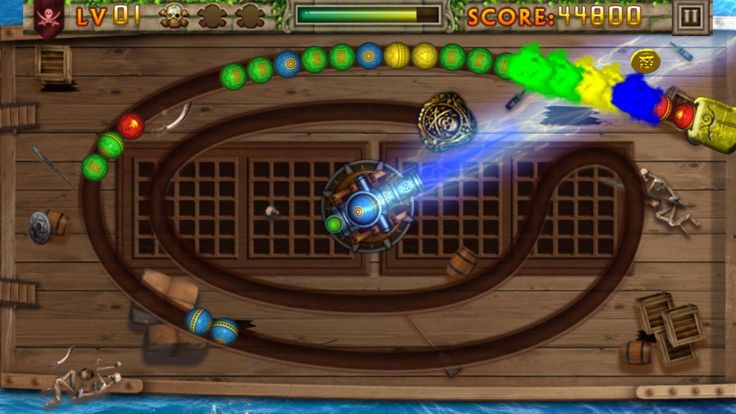 神秘海盗宝藏 祖玛 开心消除 小游戏游戏截图