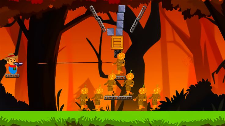 Zombie Shooter Halloween Game游戏截图