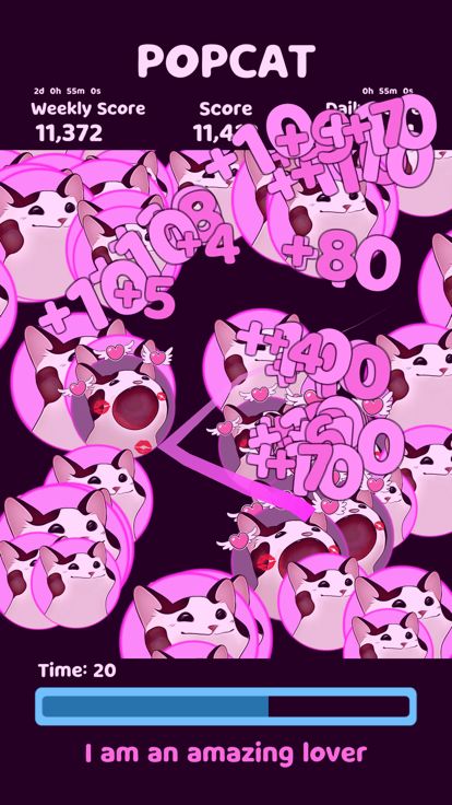 PopCat Slash游戏截图