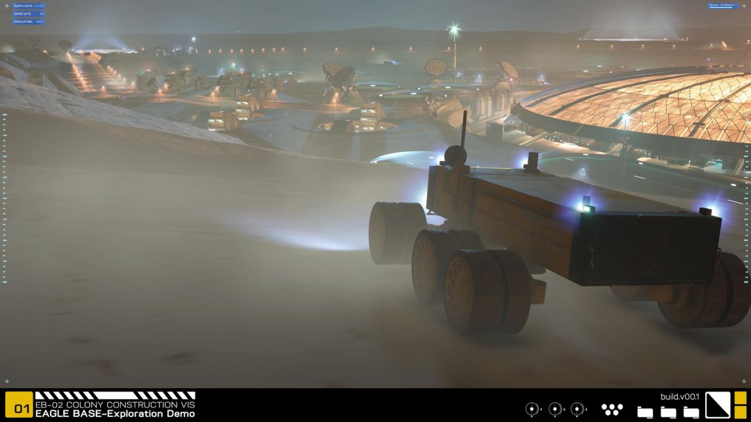 Project Eagle: A 3D Interactive Mars Base游戏截图