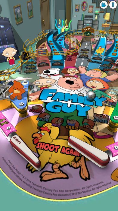 Family Guy Pinball游戏截图