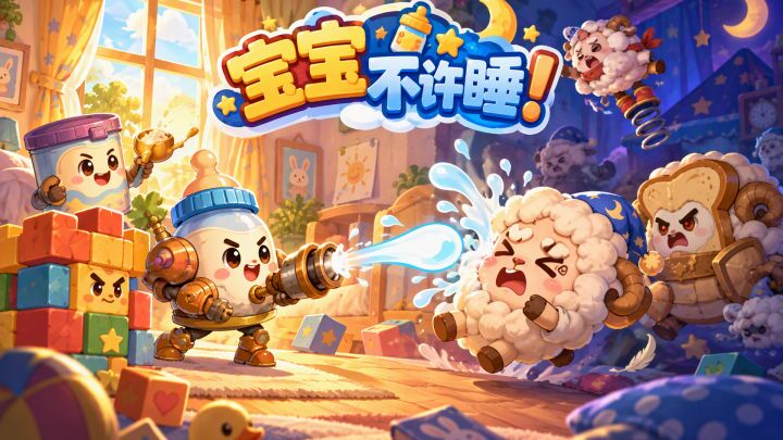 宝宝不许睡! 封面