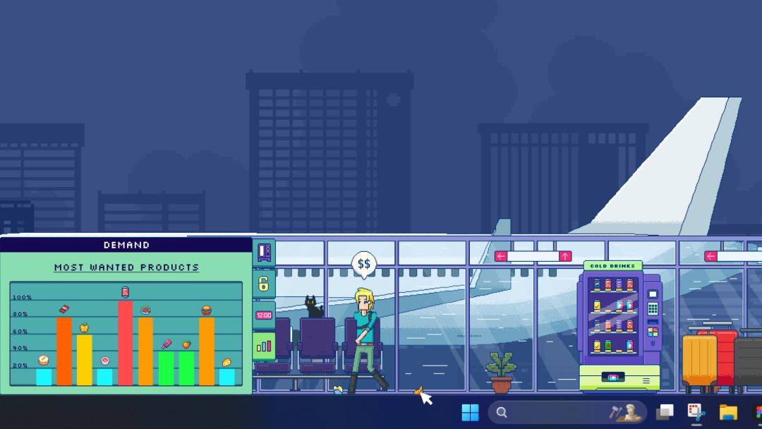 售货机大亨：桌面小世界游戏截图