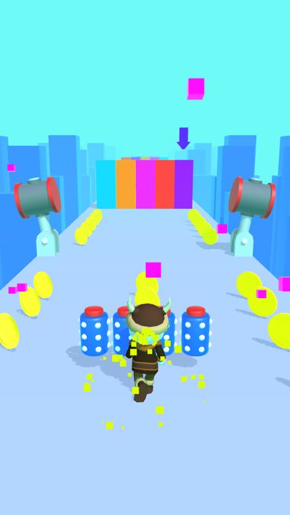 Hyper 跑 3D 离线 游戏游戏截图