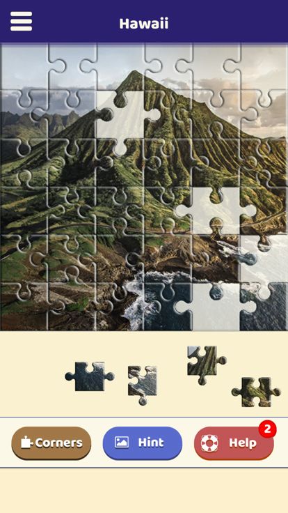 Hawaii Sightseeing Puzzle游戏截图