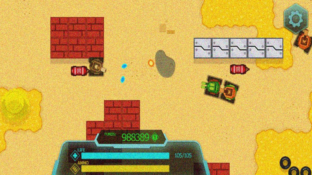 坦克吃鸡模拟器游戏截图