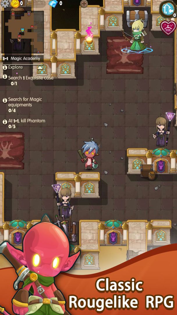 iMonster Classic - Hero Adventure游戏截图