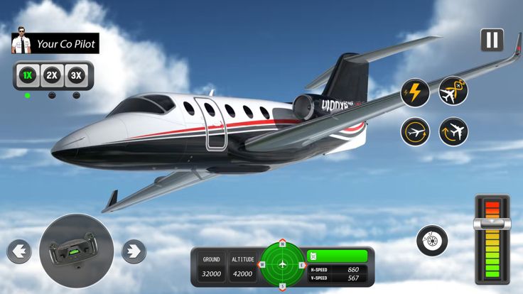 飞机飞行模拟器2024游戏截图