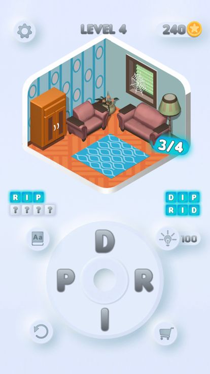 Redesign Home - Word Puzzle游戏截图