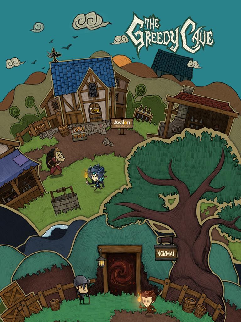 貪婪洞窟(The Greedy Cave)游戏截图