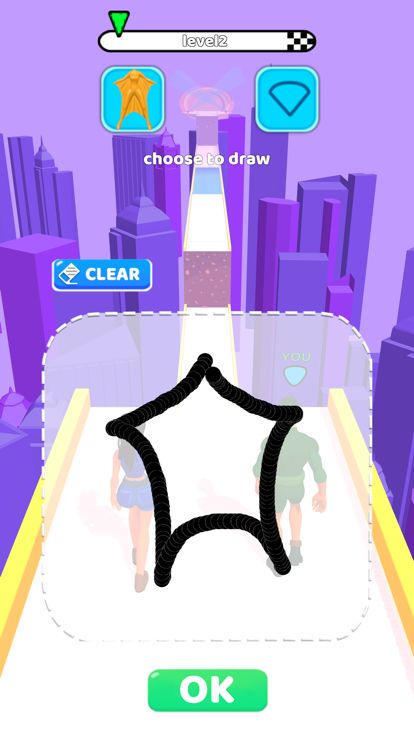 Drawing Race游戏截图