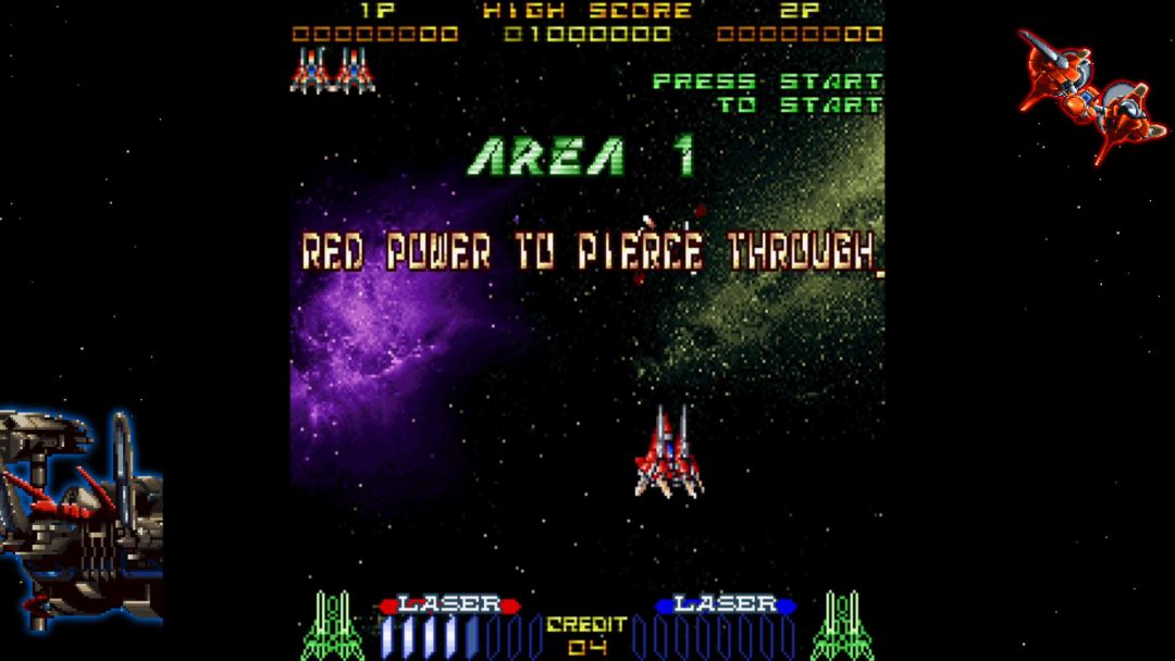 Layer Section™ & Galactic Attack™ S-Tribute游戏截图