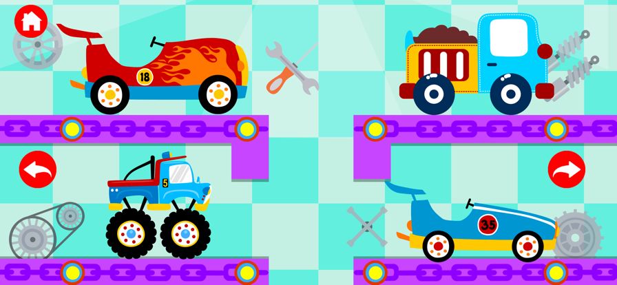 Dinosaur Trucks Ride Car Games游戏截图