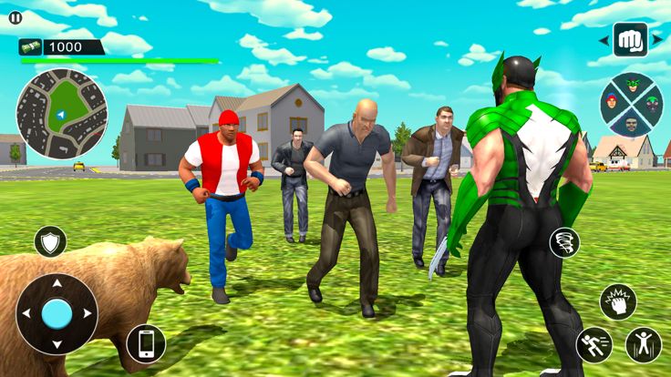 Superhero Sim Open World Games游戏截图