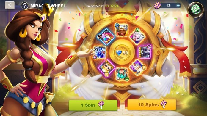 Idle War: Legendary Heroes放置远征游戏截图