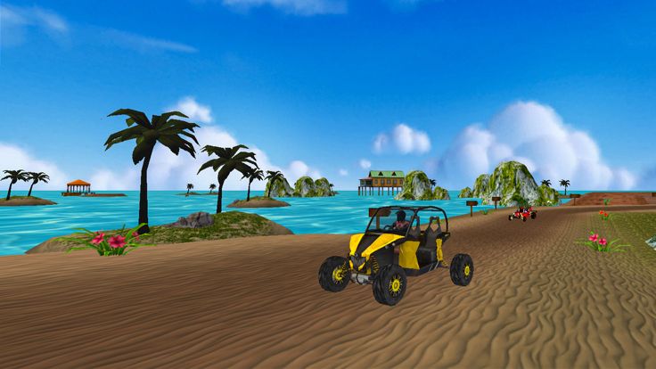 Buggy Racing on Beach 3D游戏截图