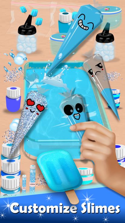 化妆品粘液混合液--输液袋 缓解压力游戏截图