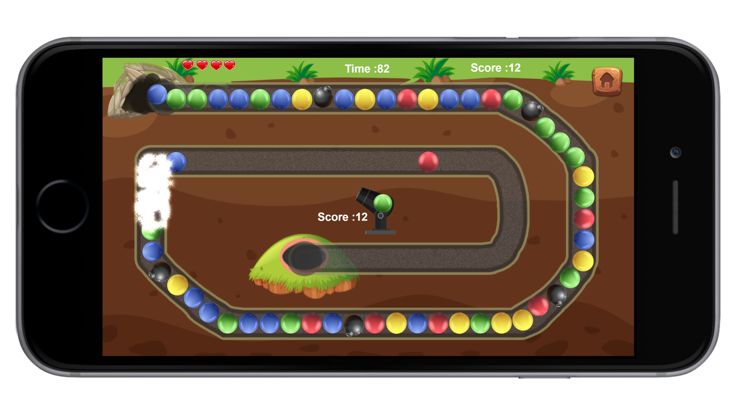 Marble Mission Blast游戏截图