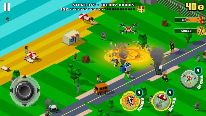 无人机大战僵尸游戏截图