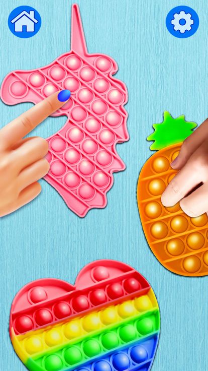 Fidget Toys Pop It Games 3D游戏截图