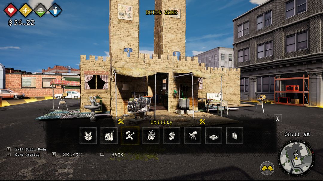 流浪汉模拟器游戏截图