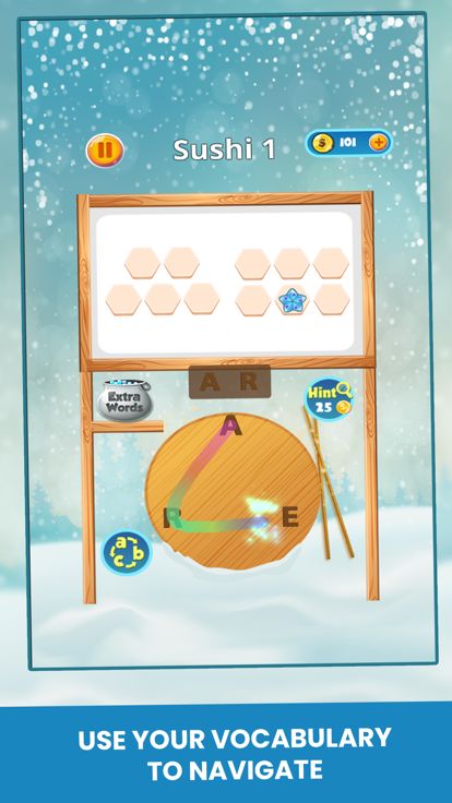Santa Word Connect游戏截图