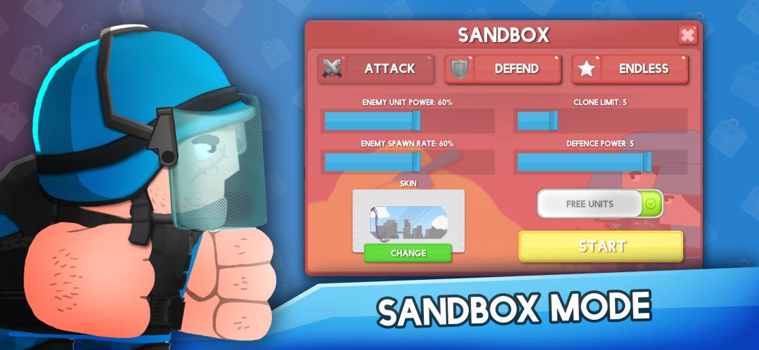 克隆军队:战斗游戏游戏截图