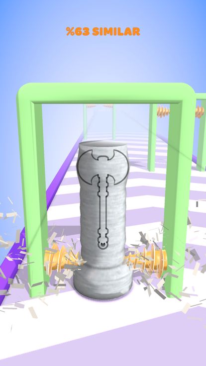 Sculpture Runner 3D游戏截图