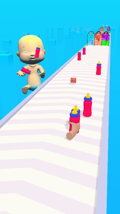 Naughty Baby Race游戏截图