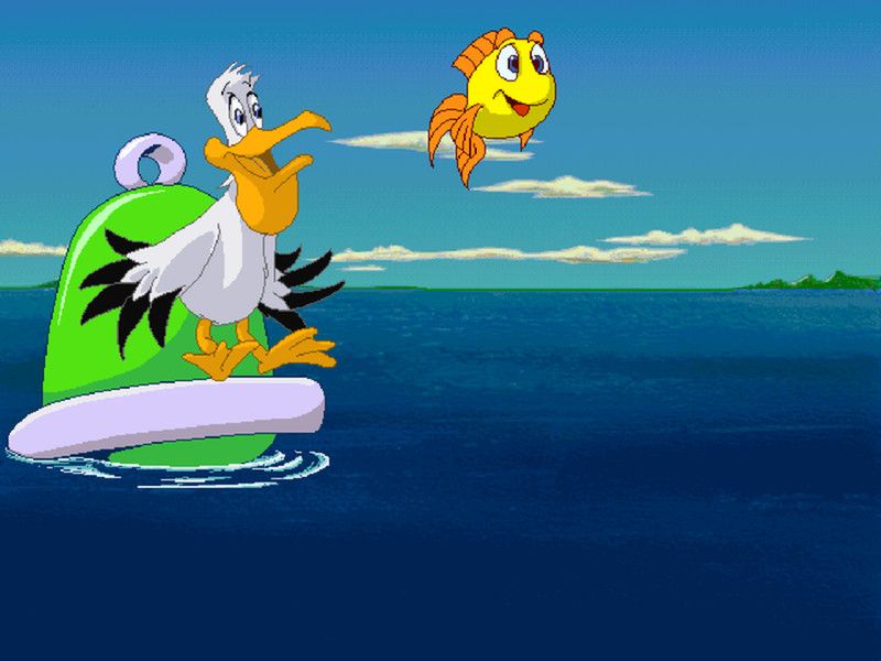 Freddi Fish and the Case of the Missing Kelp Seeds游戏截图