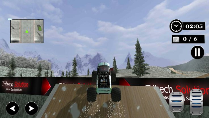 Off Road Snow Stunt Drive游戏截图