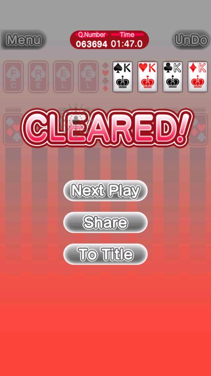 Basic Freecell -trump-游戏截图