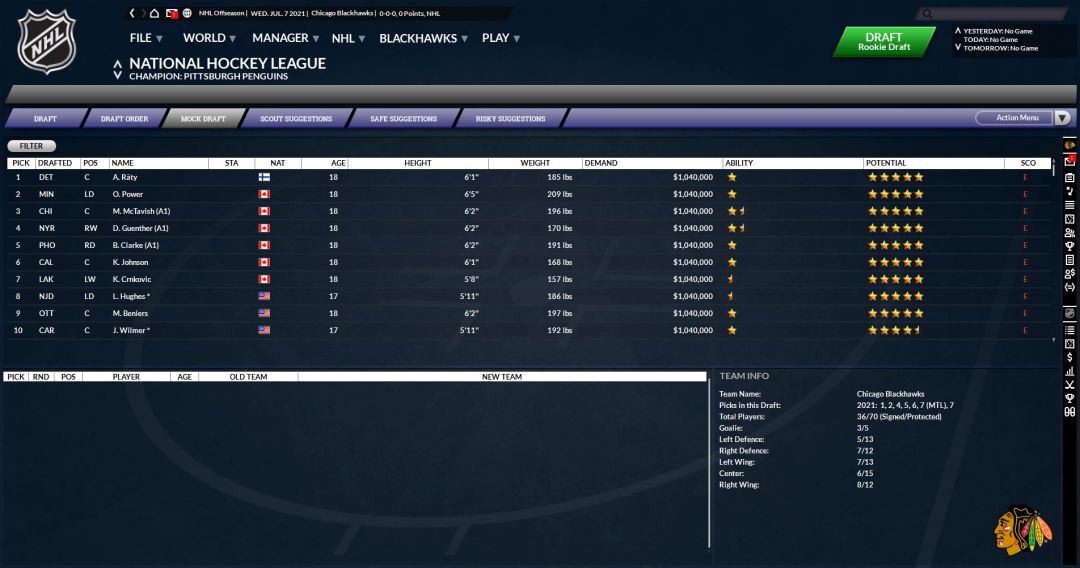 Franchise Hockey Manager 7游戏截图