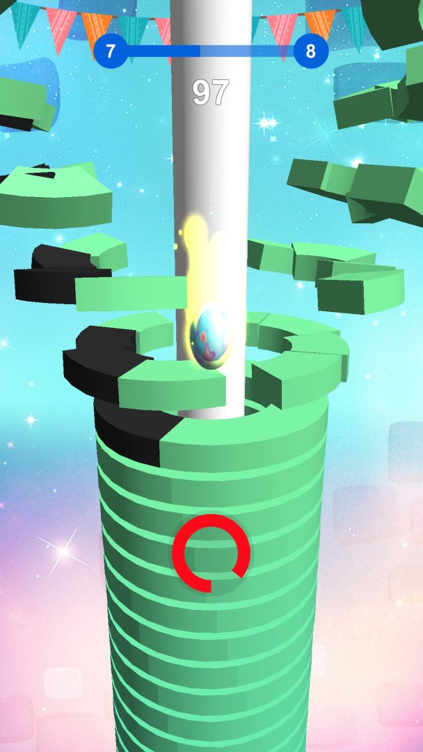 滑稽跳跳球游戏截图