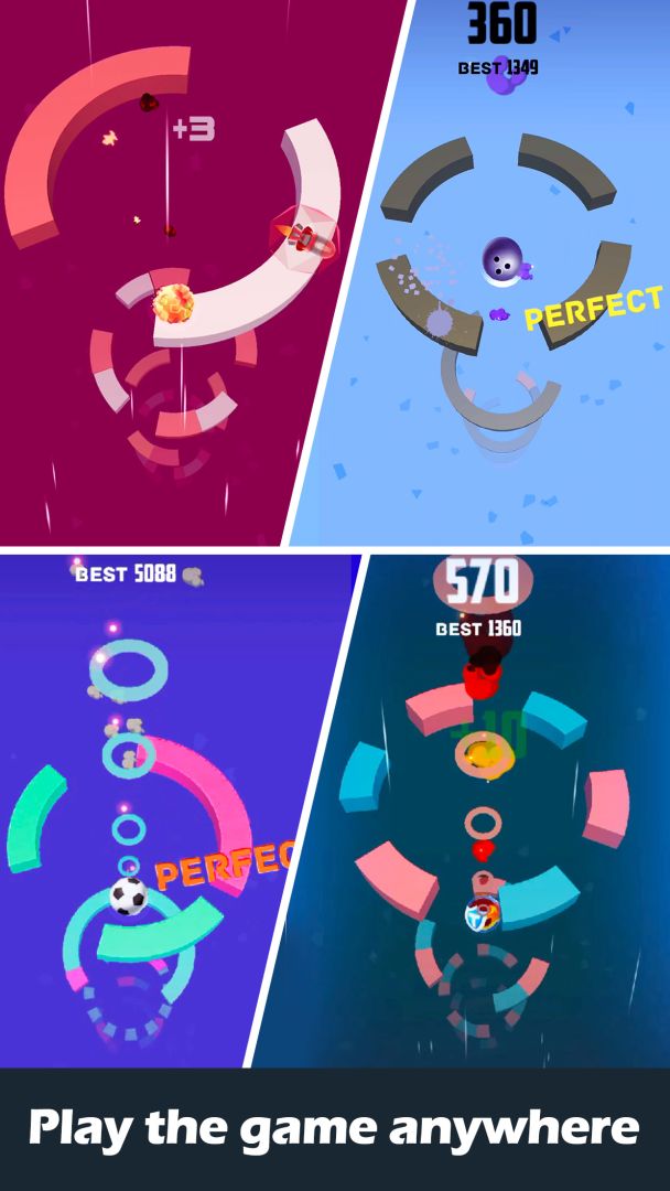 欢乐螺旋跳游戏截图