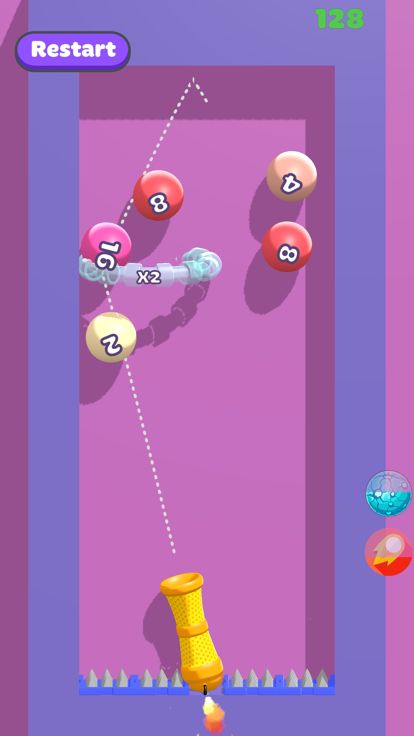 Cannon 2048游戏截图