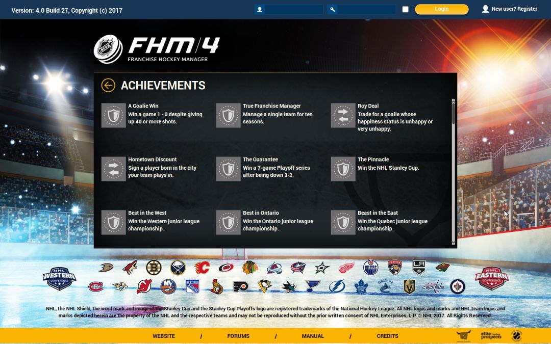 Franchise Hockey Manager 4游戏截图