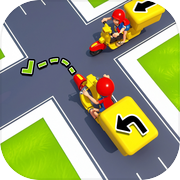 Pizza Traffic Escape Run Gameicon