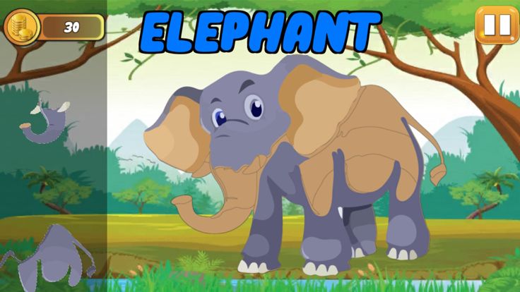 动物拼图幼儿游戏截图