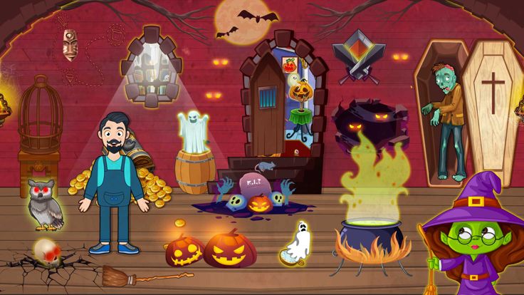 我可怕的小镇鬼屋生活游戏截图