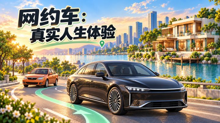 网约车:真实人生体验 封面