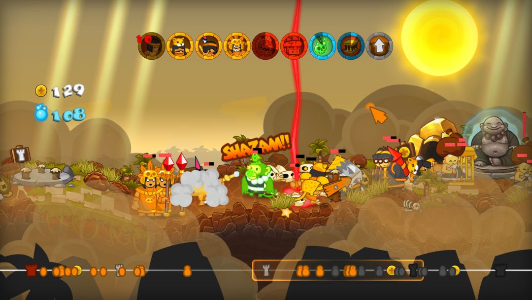 Swords and Soldiers HD游戏截图